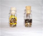 NGH101C Pirate's Gold in Mini Glass Bottle With Custom Imprint